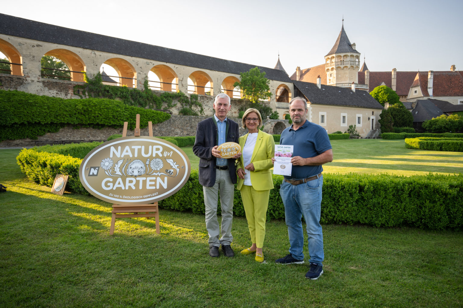 Gartenbauschule Langenlois Bekommt Goldenen Igel Bauernzeitung